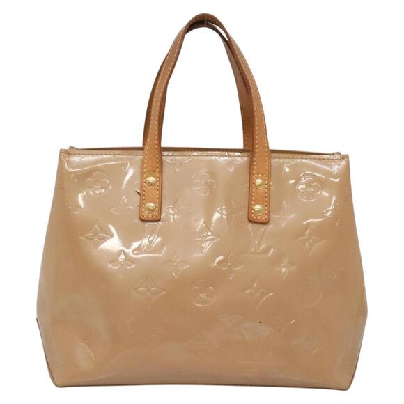 LOUIS VUITTON Monogram Vernis Reade PM Hand Bag Noisette M91334 - Picture 2 of 16